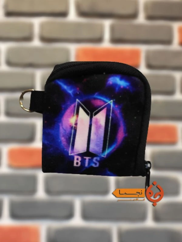کیف هندزفری طرح BTS کد KHD50