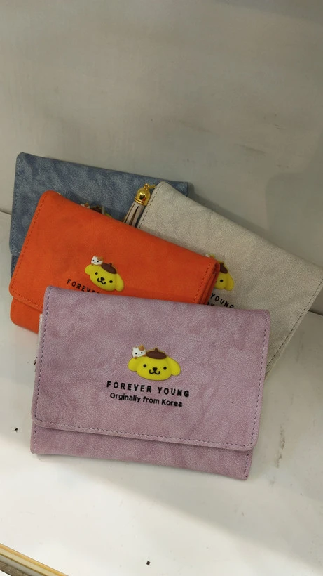 کیف پول دخترانه خرسی