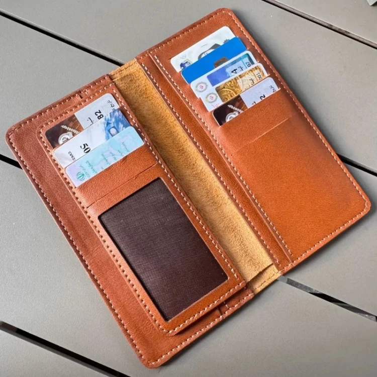 کیف پول مردانه چرم طبیعی