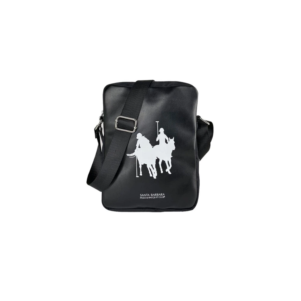 کیف پولو مدل Santa Barbara Polo & Racquet Club Umbra Series PU Leather Crossbody Travel Messenger Bag