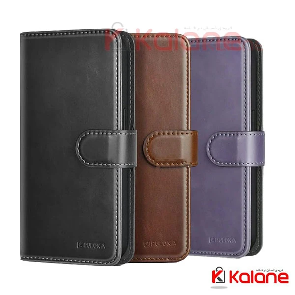 کیف چرم Magnetic گوشی Samsung Galaxy Z Fold 3 برند Puloka