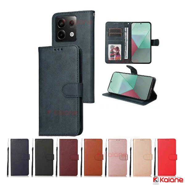 کیف چرم Xiaomi Redmi Note 13 4G مدل ایمپریال قفل دار