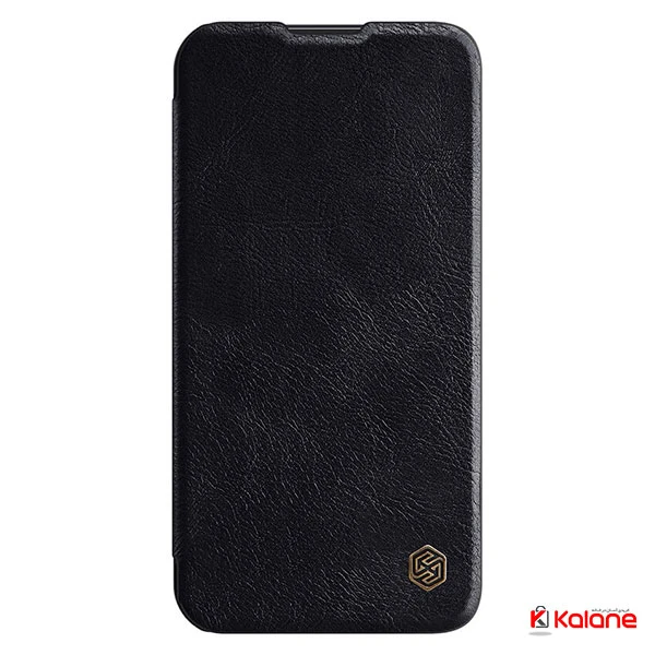 کیف چرمی نیلکین Apple iPhone 15 Pro مدل Qin Pro