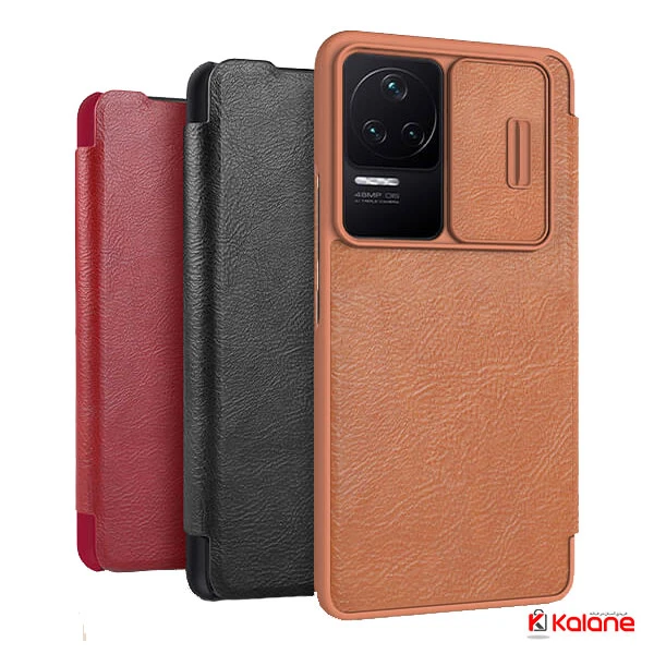 کیف چرمی نیلکین Xiaomi Poco F4 5G مدل Qin Pro