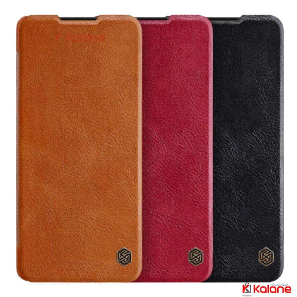 کیف چرمی نیلکین Xiaomi Redmi Note 9 5G مدل Qin