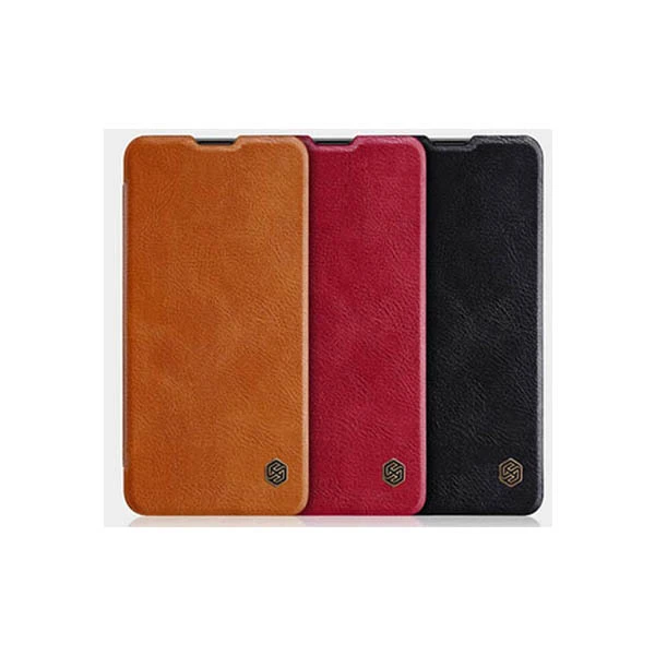 کیف چرمی نیلکین سامسونگ Nillkin Qin Leather Case Samsung Galaxy A10s
