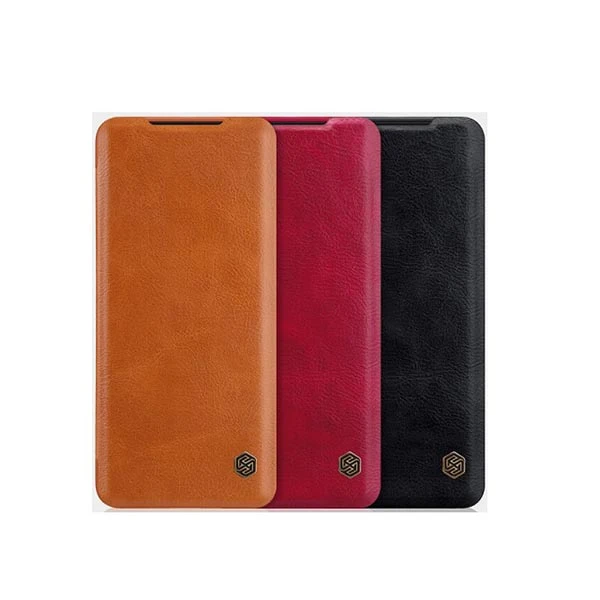 کیف چرمی نیلکین سامسونگ Nillkin Qin Leather Case Samsung Galaxy S20
