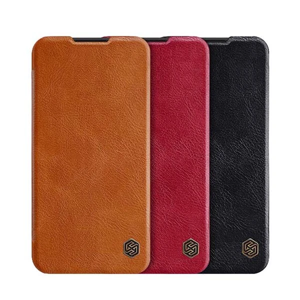 کیف چرمی نیلکین سامسونگ Nillkin Qin Leather Case for Samsung Galaxy A01