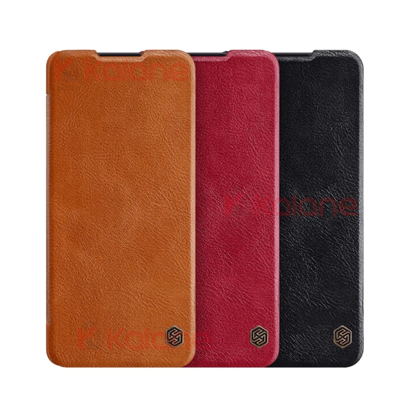 کیف چرمی نیلکین سامسونگ Nillkin Qin Leather Case for Samsung Galaxy A42 5G