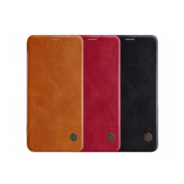 کیف چرمی نیلکین سامسونگ Nillkin Qin Leather Case for Samsung Galaxy A6 Plus 2018 