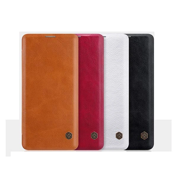 کیف چرمی نیلکین سامسونگ Nillkin Qin Leather Case for Samsung Galaxy S10