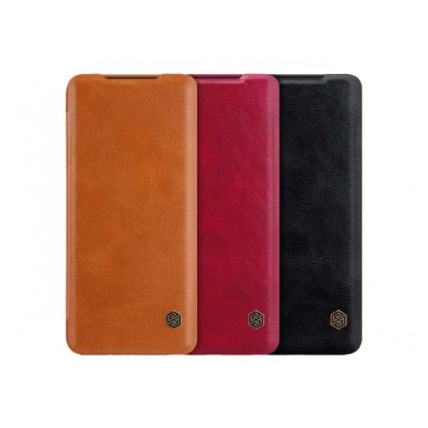 کیف چرمی نیلکین سامسونگ Nillkin Qin Leather Case for Samsung Galaxy S11e