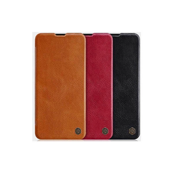 کیف چرمی نیلکین سامسونگ Nillkin Qin Leather case for Samsung Galaxy Galaxy A20s