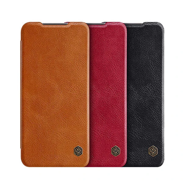 کیف چرمی نیلکین شیائومی Nillkin Qin Leather Case for Xiaomi Redmi 10X 5G / Redmi 10X Pro 5G