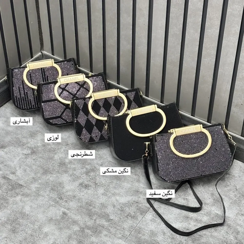 کیف چنل نگین دار