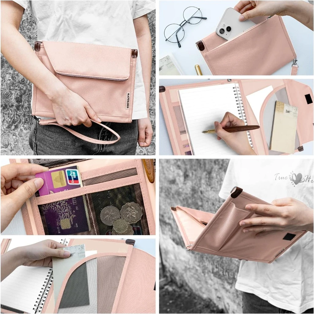 کیف کلاسوری پارچه ای وارداتی
