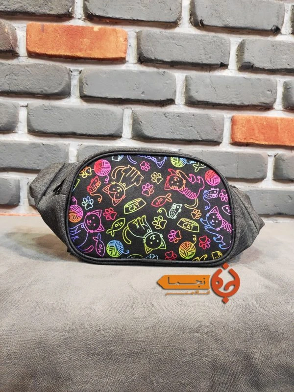 کیف کمری طرح گربه کد 17D05