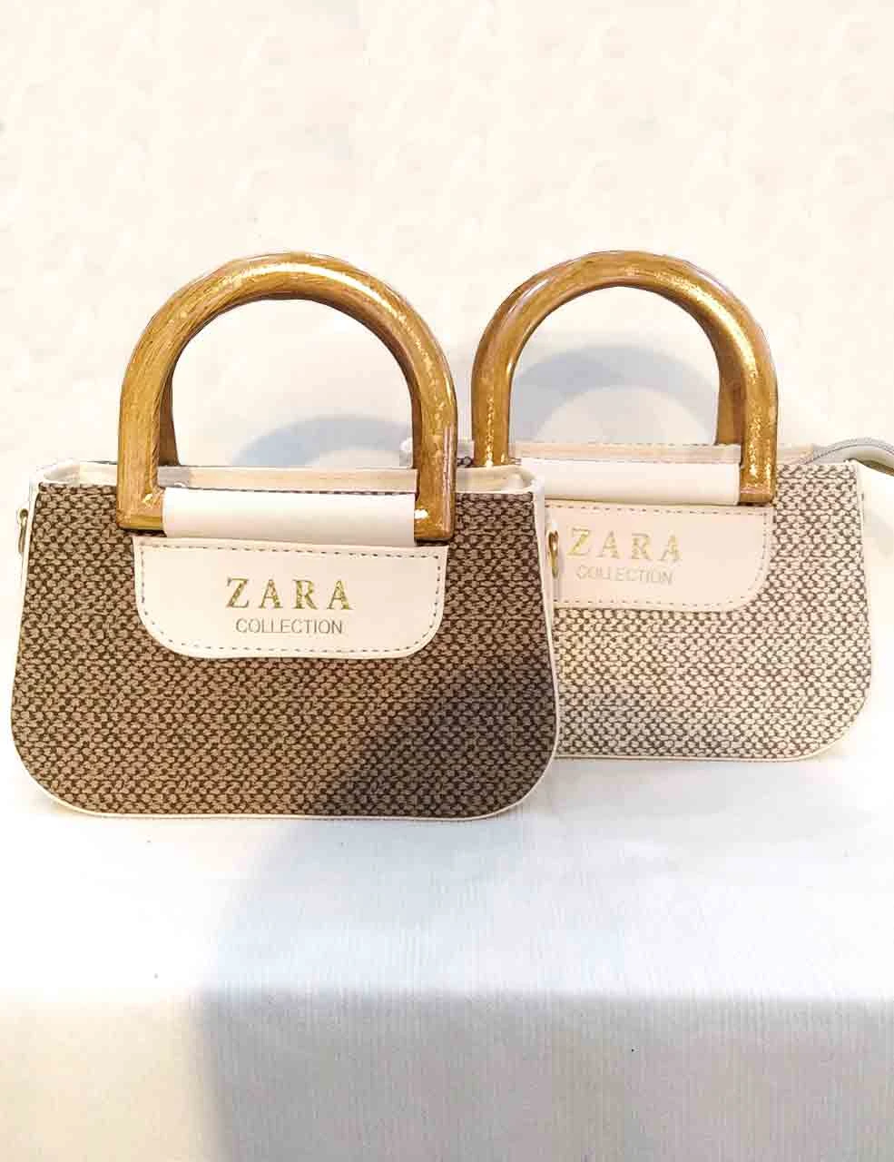 کیف کوچک دسته چوبی رها