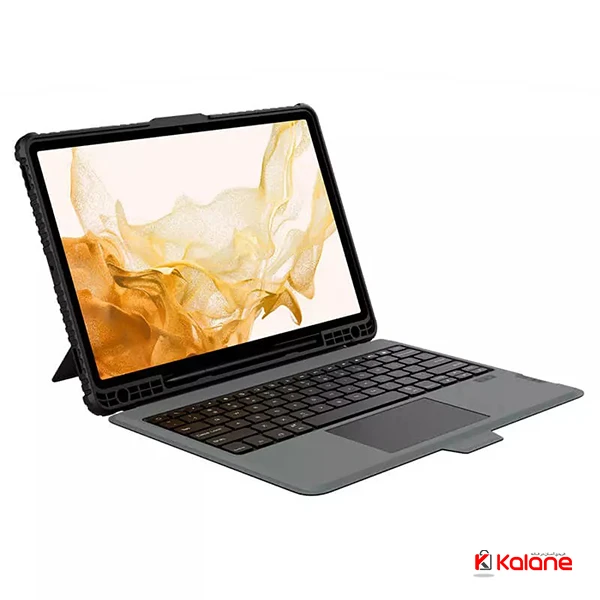 کیف کیبورد دار Samsung Galaxy Tab S7 FE برند Nillkin مدل Bumper Combo
