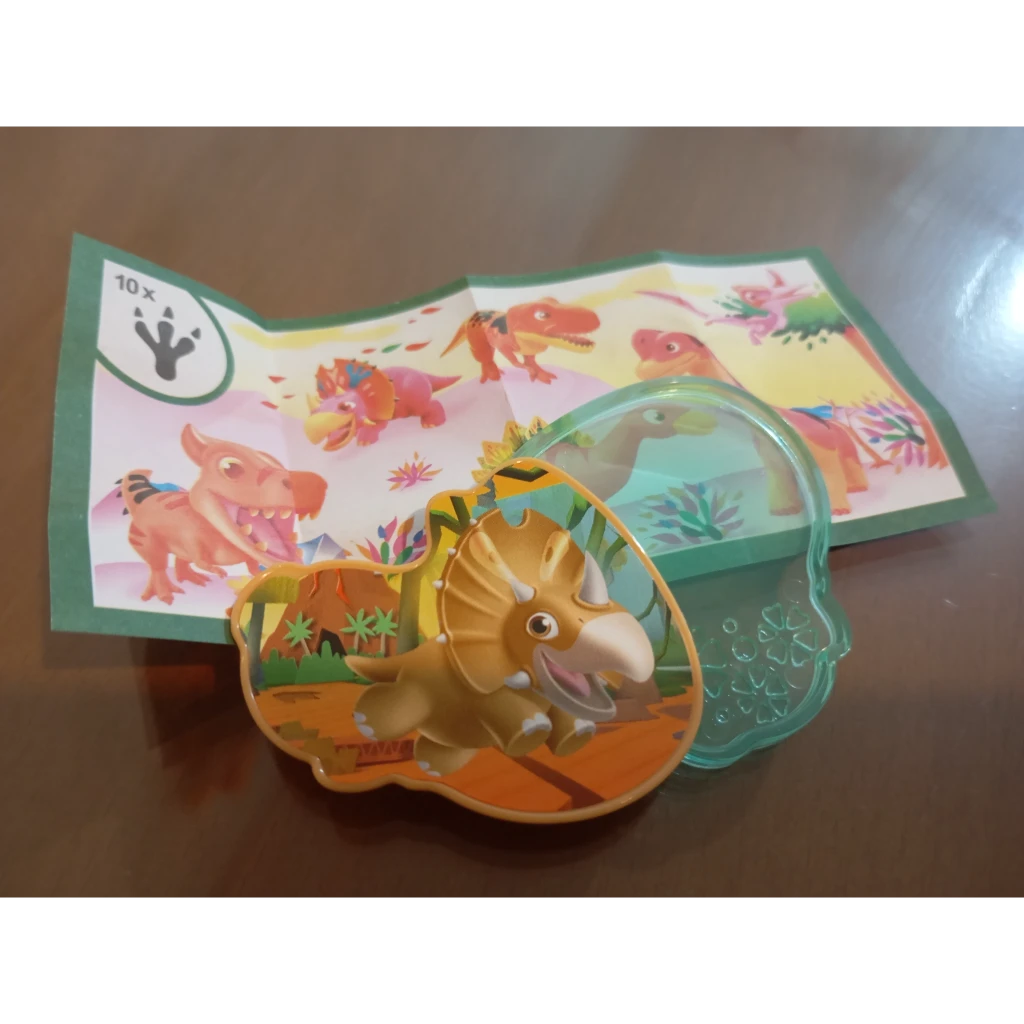 کیندر جوی پسرانه مدل دایناسور و جنگجویان