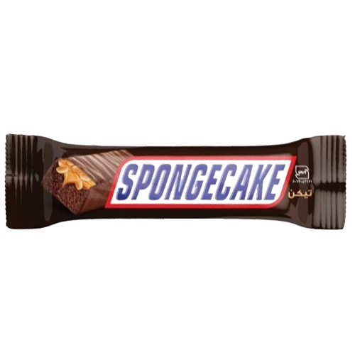 کیک اسفنجی با مغز بادام زمینی SPONGECAKE