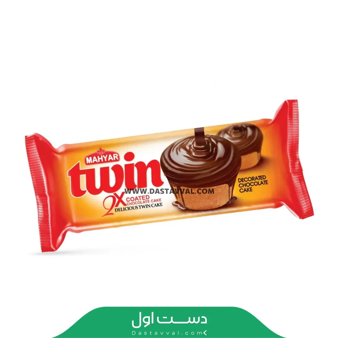 کیک دوقلو شکلاتی مهیار