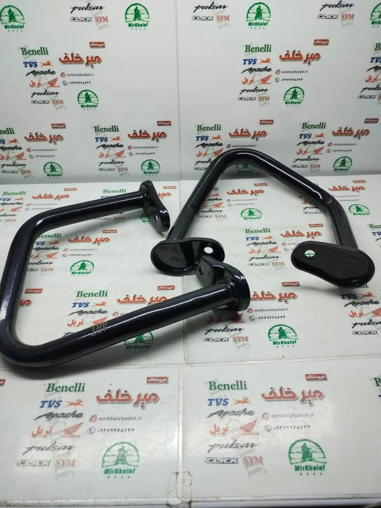 گارد (میله محافظ بدنه) موتور پالس 180 220 ug4 بدون هندل (جفتی)