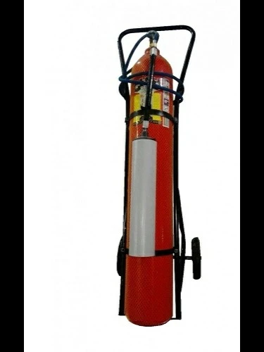 گاری حمل کپسول ( ارابه ) آتش نشانی 30 کیلو گرم ازت و co2