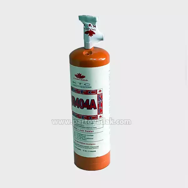 گاز R404 یک کیلویی کی تی سی