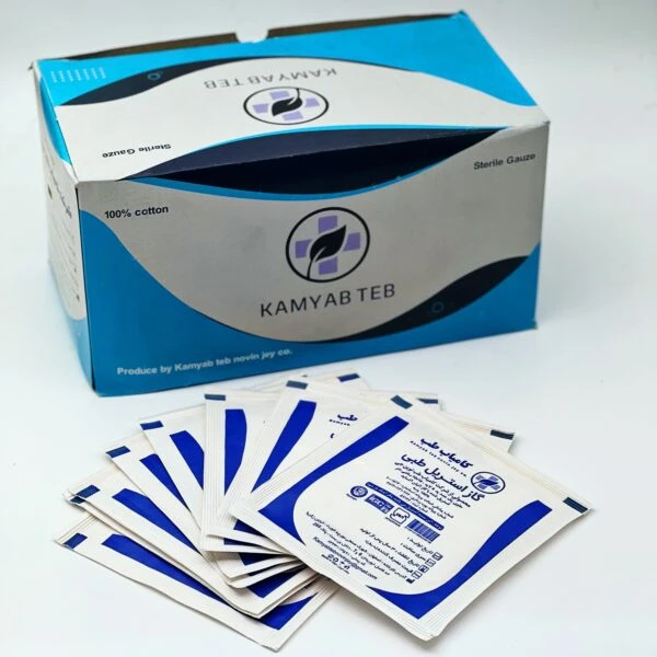 گاز استریل طبی کامیاب طب بسته 80 عددی