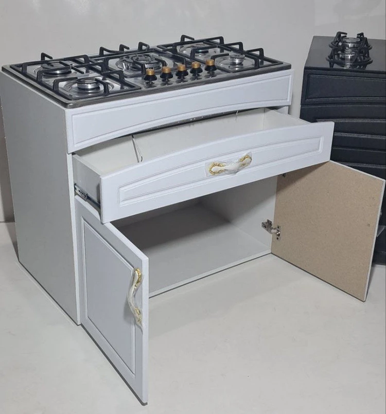 گاز برند طرح فر چوبی مدل رو شیشه
