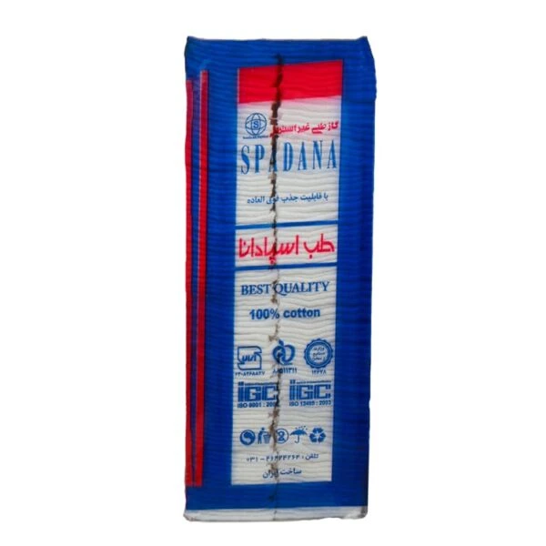 گاز طبی غیر استریل اسپادانا 5*5 دندانپزشکی