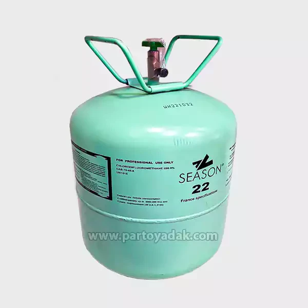 گاز مبرد 13/6 کیلویی R22 سیزن SEASON