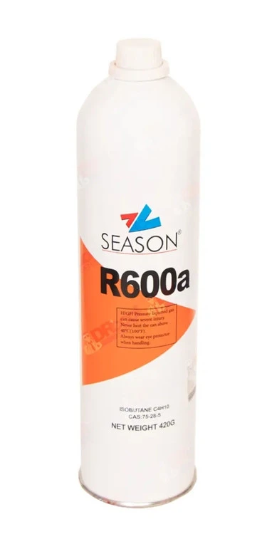 گاز مبرد 420 گرمی R-600a برند سیزن season