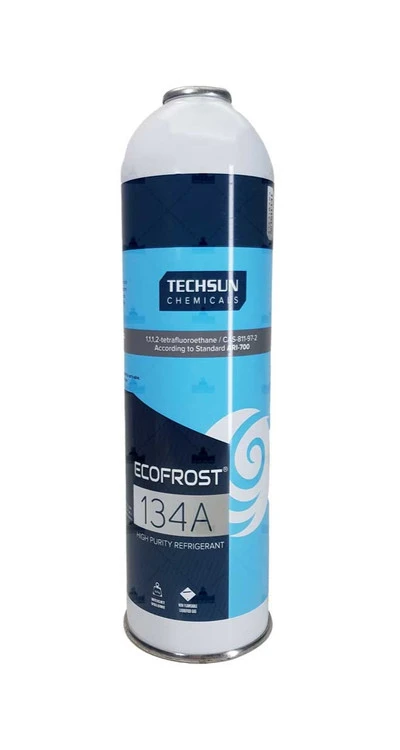 گاز مبرد یک لیتری R-134a برند تکسون TECHSUN