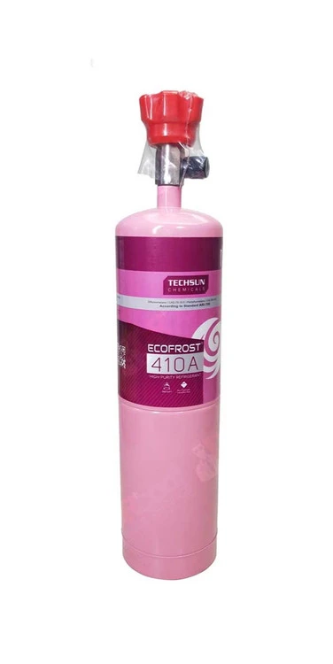 گاز مبرد یک لیتری R-410a برند تکسون TECHSUN