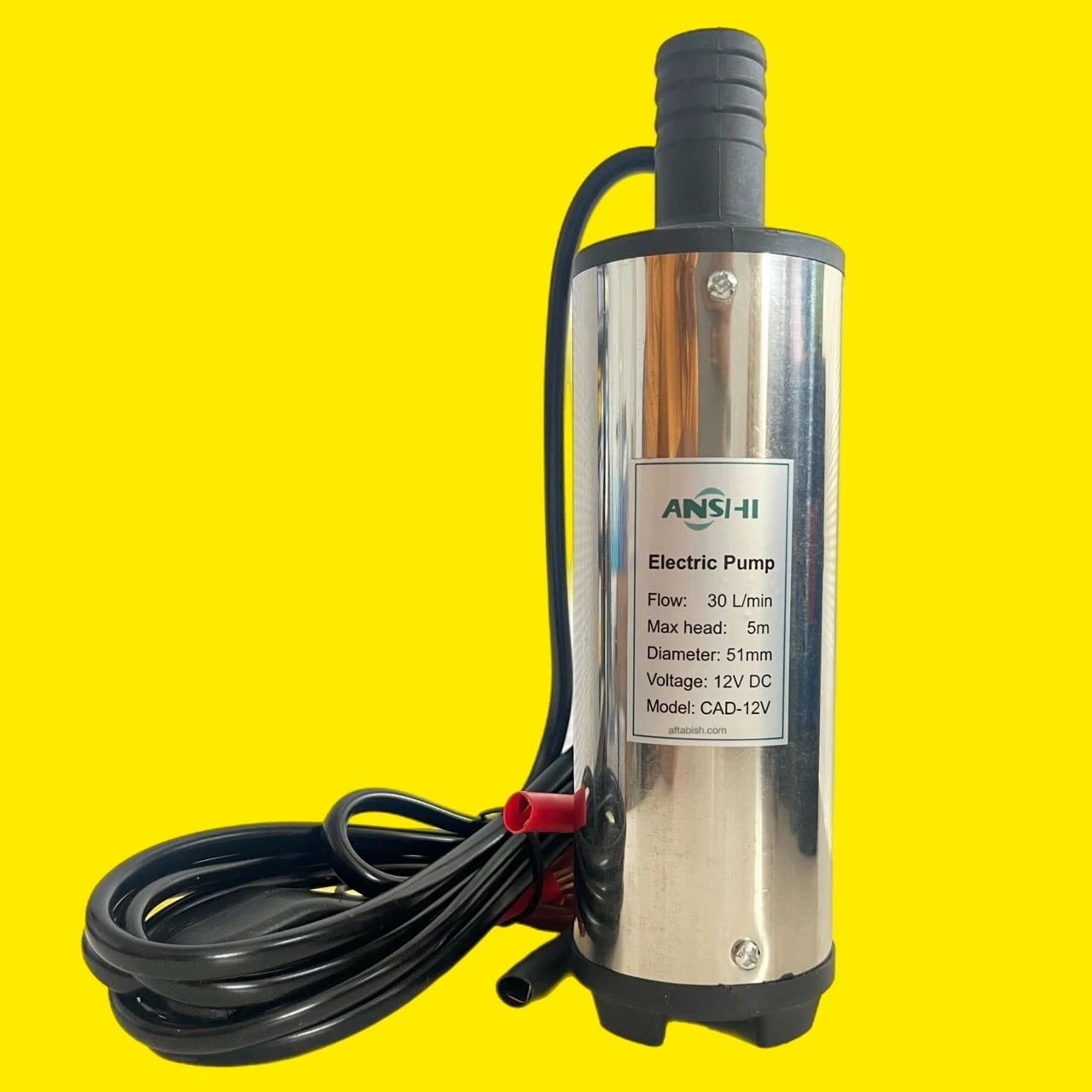 گازوئیل کش قلمی ۱۲ ولت مدل CAD-12V برند ANSHI