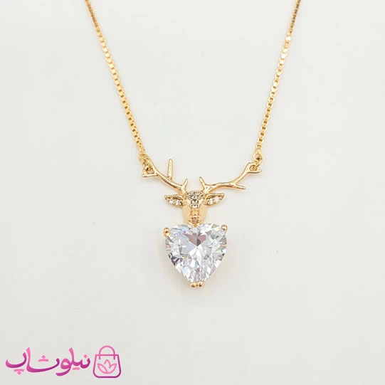 گردنبند دخترانه ژوپینگ طرح گوزن