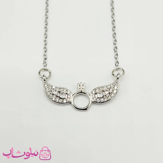 گردنبند زنانه جواهری مدل بال کد 98