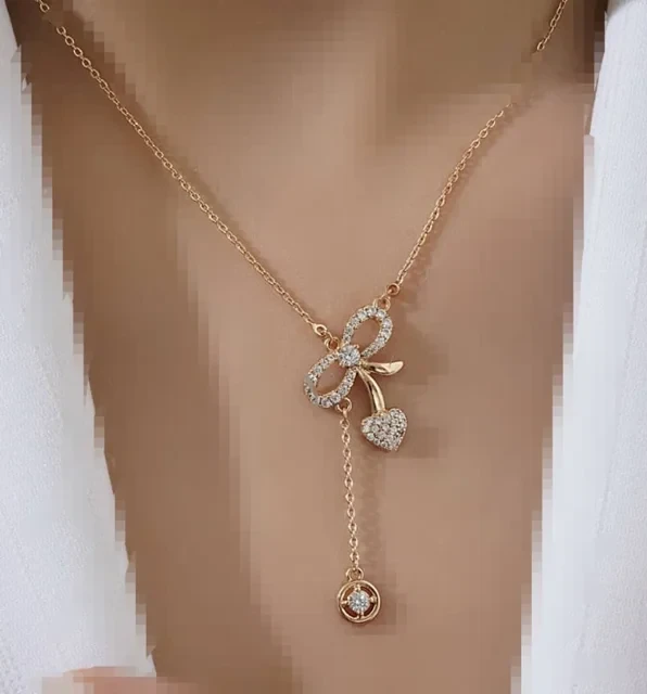 گردنبند زنانه شیک برند ژوپینگ