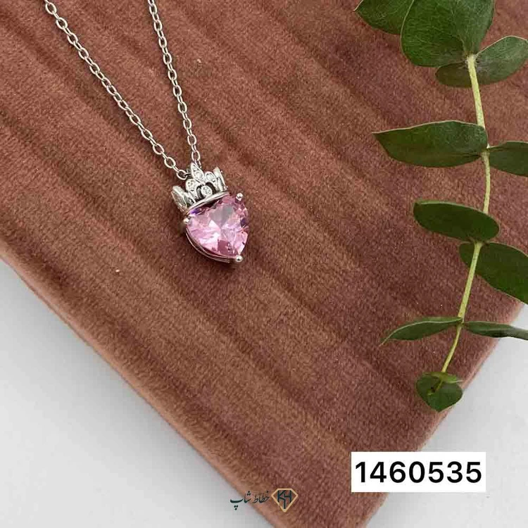 گردنبند سواروسکی قلب پینترستی