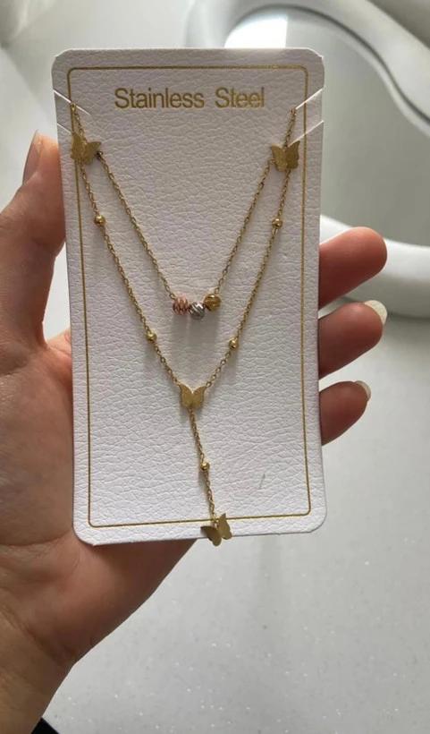 گردنبند سکه و گوی
