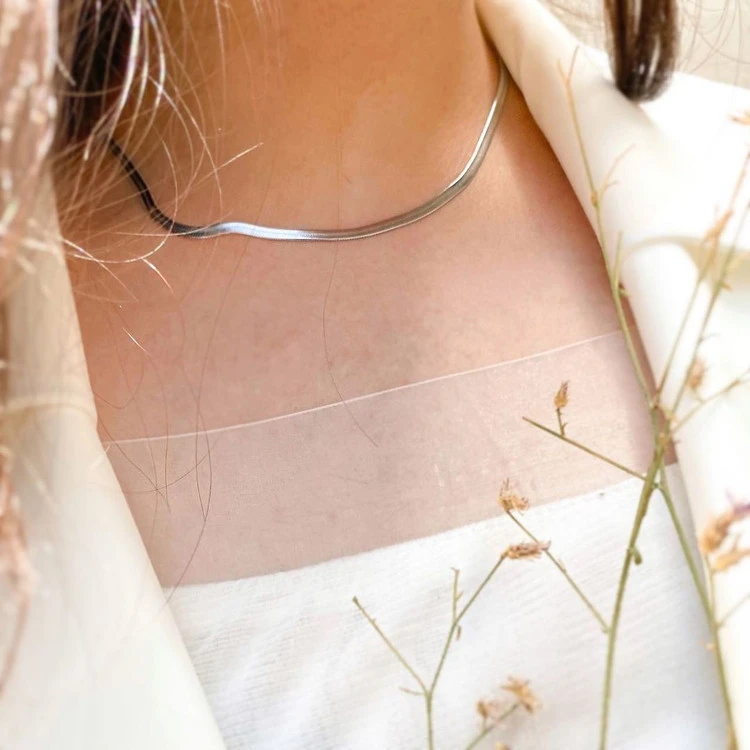گردنبند ماری نقره ای