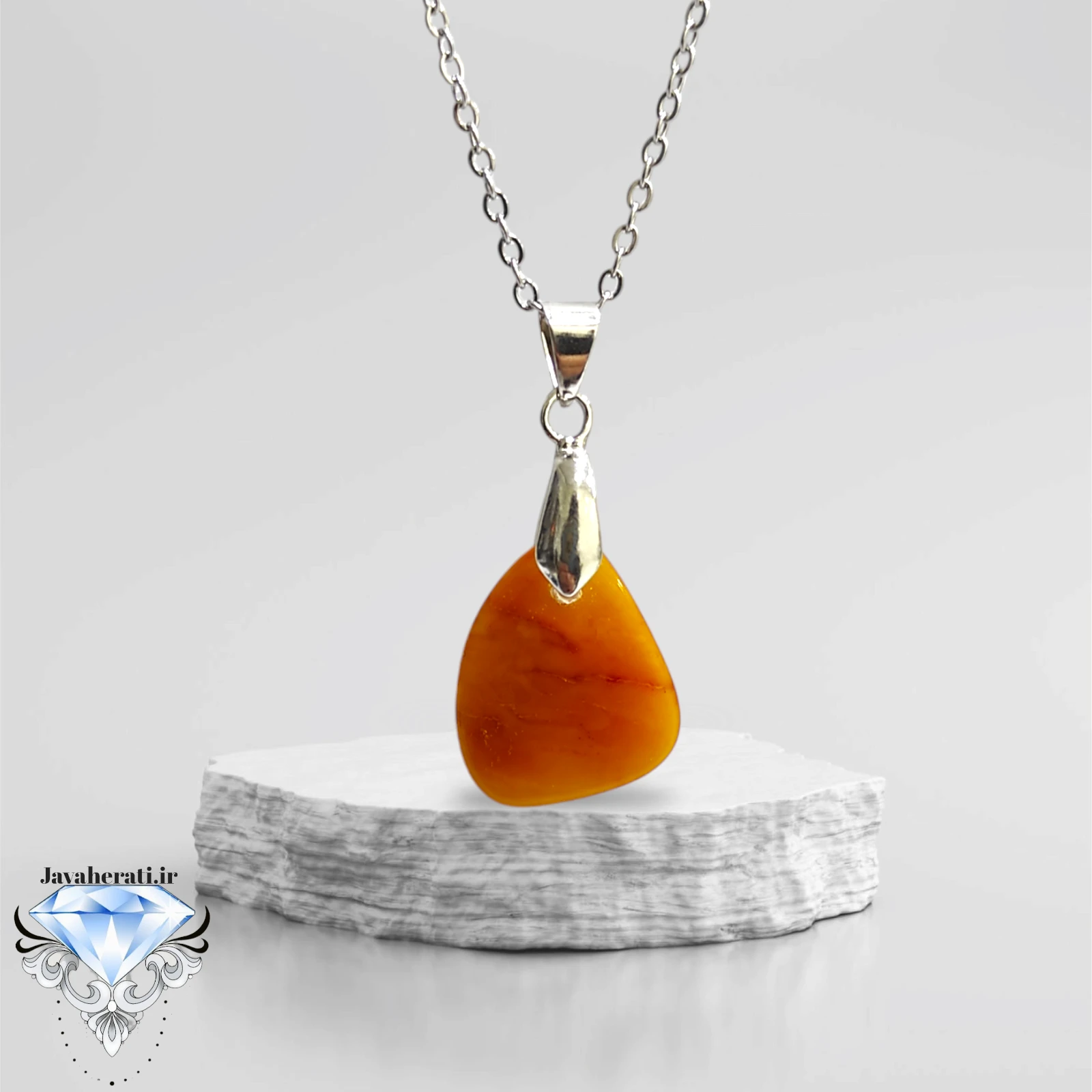 گردنبند کهربا طبیعی لهستان