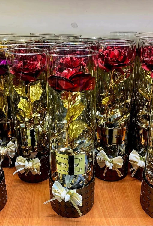 گل شیشه ای خارجی