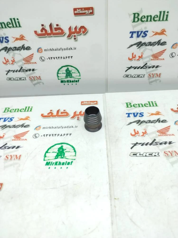 گل پیچ (سر پیچ) تزئینی اسپرت رنتال انواع موتورسیکلت خاکستری