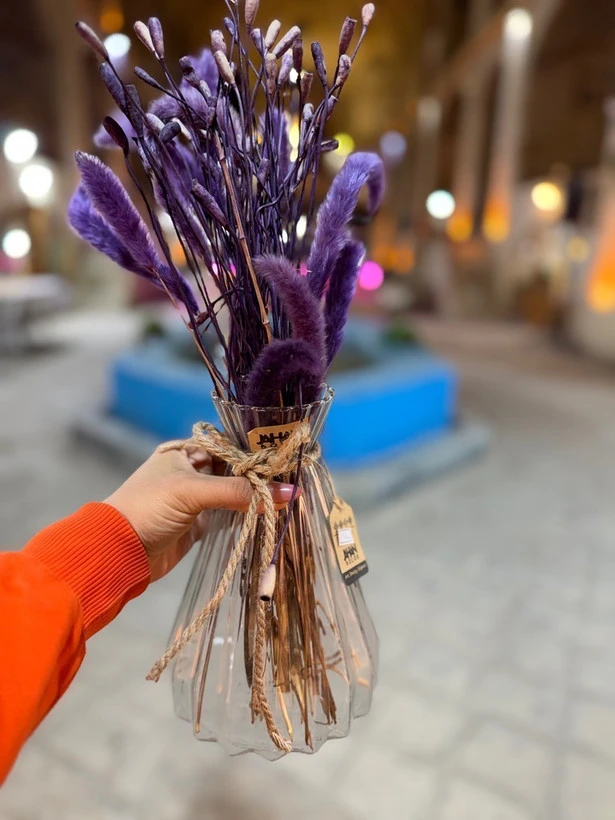 گلدان شیشه ای