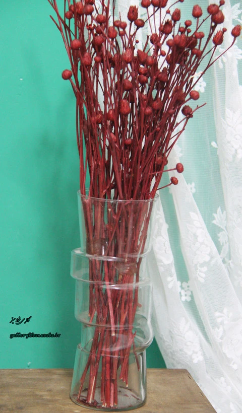 گلدان شیشه ای شفاف کد ۰۱۱