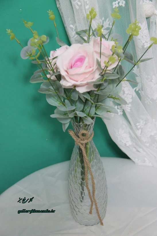 گلدان شیشه ای شفاف کد ۰۵