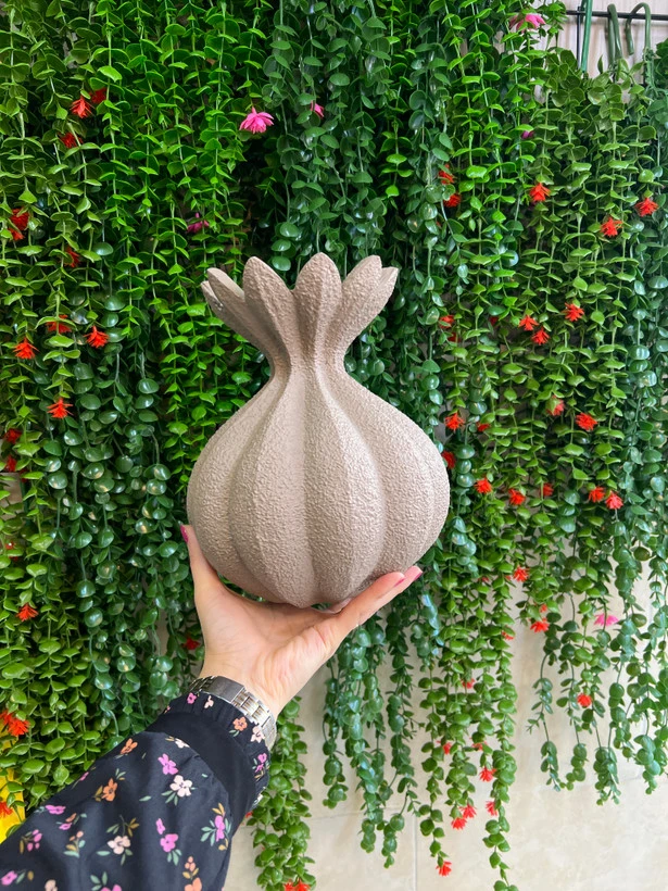 گلدان نسکافه ای